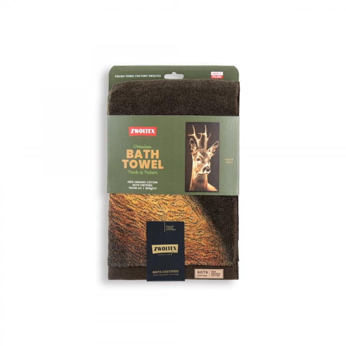 Ręcznik ZWOLTEX KOZIOŁ brązowy